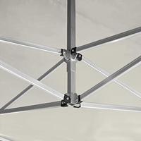 Partytent professioneel inklapbaar 4,5x3 m aluminium crme - thumbnail
