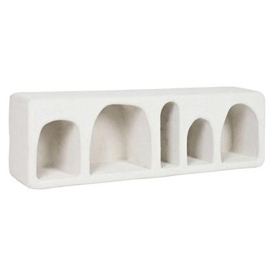 Planken Home ESPRIT Wit Spar Hout MDF 100 x 18 x 30 cm Voor aan de muur