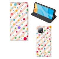 OPPO A15 | Hoesje met Magneet | Dots - thumbnail