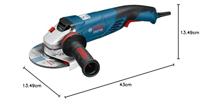Bosch Blauw GWS 18-125 SPL Professional Haakse slijper - 06017A3300 - thumbnail