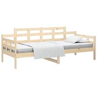 Slaapbank massief grenenhout 80x200 cm - thumbnail