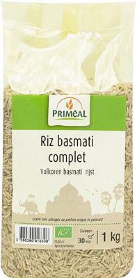 Volkoren basmati rijst bio