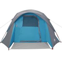 Tent 4-persoons waterdicht blauw - thumbnail