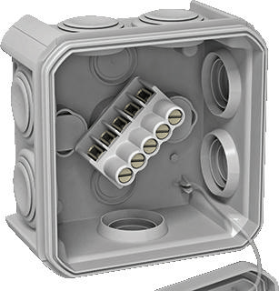 OBO Bettermann 2007434 Verdeeldoos (l x b) 114 mm x 114 mm 1 stuk(s)