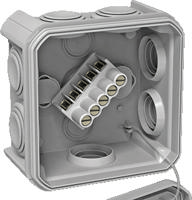 OBO Bettermann 2007434 Verdeeldoos (l x b) 114 mm x 114 mm 1 stuk(s) - thumbnail