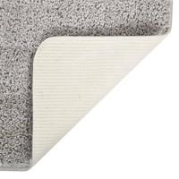 VidaXL Vloerkleed shaggy anti-slip 140x200 cm lichtgrijs - thumbnail