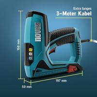 Novus Tools 031-0369 Elektrisch nietpistool Type niet Type 37, Type 53 Lengte nieten 6 - 14 mm - thumbnail