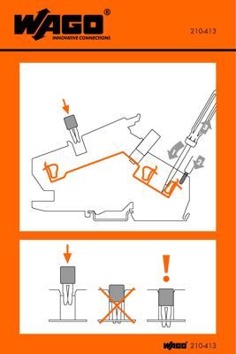 WAGO 210-413 1000 stuk(s)