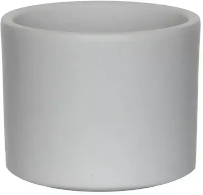 Mica Decorations bloempot Era rond 10x8.5cm lichtgrijs