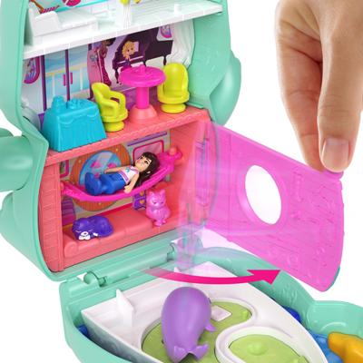 Playset Polly Pocket KITTEN'S CRUISE BOX