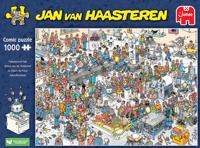 Jumbo Jan van haasteren legpuzzel - beurs van de toekomst, 1000st. - thumbnail