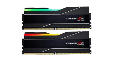 G.Skill Trident Z5 Neo RGB Werkgeheugenset voor PC Retail DDR5 32 GB 2 x 16 GB On-die ECC 6400 MHz 288-pins DIMM CL32 F5-6400J3239G16GX2-TZ5NR G.Skill Trident Z5 Neo RGB Werkgeheugenset voor PC Retail DDR5 32 GB 2 x 16 GB On-die ECC 6400 MHz 288-pins DIMM CL32 F5-6400J3239G16GX2-TZ5NR