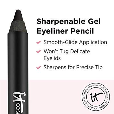 IT Cosmetics Superhero No Pull Gel Eyeliner 1.20 g Super Black 1.2 g - thumbnail