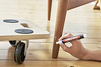 Edding meubelmarker 8900, voor zwarte meubels, blister van 1 stuk