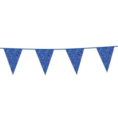 Glitterslinger Navy Blauw (6m)