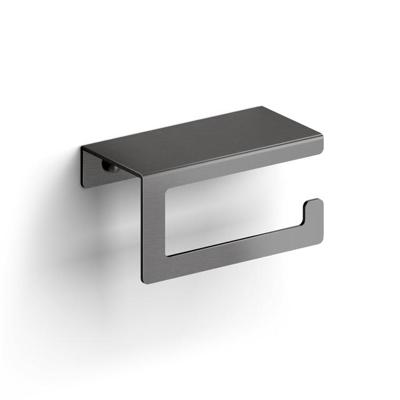 Clou Fold toiletrolhouder zonder klep gunmetal geb. PVD CL/09.04029.84 Clou Fold toiletrolhouder zonder klep gunmetal geb. PVD CL/09.04029.84