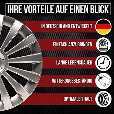 Albrecht wieldop "meridian" wheel cover meridian 14" meridian 14" piece