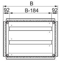 Schneider Electric NSYEC662 Kabeldoorvoering Plaatdikte (max.): 1.5 mm Staal 1 stuk(s)