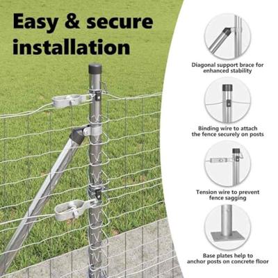 VidaXL Afrasteringspaal 26 pcs grijs 3,2 x 3,2 x 50 cm