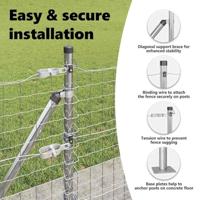 VidaXL Afrasteringspaal 26 pcs grijs 3,2 x 3,2 x 50 cm - thumbnail