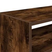 Schoenenrekken 2 st stapelbaar 60x30x30,5 cm gerookt eikenkleur - thumbnail