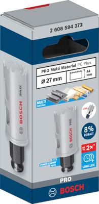 Bosch Accessoires PRO Multi Material PC Plus gatzaag | 27 mm - 2608594373 Bosch Accessoires PRO Multi Material PC Plus gatzaag | 27 mm - 2608594373