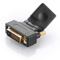 Akasa AK-CBHD16-BK DVI-D HDMI Zwart kabeladapter/verloopstukje - thumbnail