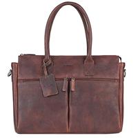 Burkely Antique Avery 15.6" laptop bag -Black - thumbnail