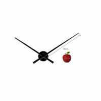 NeXtime ne-3118zw wandklok dia. 70 cm, zwart, &apos;hands&apos; - thumbnail