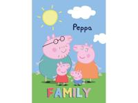 Peppa Pig fleece Plaid sunny - 100 x 140 cm - thumbnail