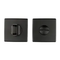 Hdd Pro WC Garnituur Square 50 Mm Mani Zwart - thumbnail