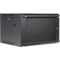 Caymon WPR406R/B 19 inch kast met deur 6 HE 45cm - thumbnail