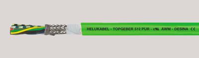 HELU TOPGEBER 512 Encoderkabel 6 x 0.14 mm² + 2 x 0.50 mm² Groen 707400 500 m
