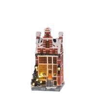 Canal house shop b/o l8,5xw9xh18 cm kersthuisje Luville - Luville - thumbnail