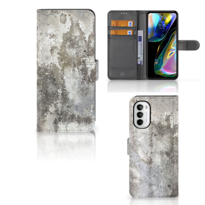 Motorola Moto G52 | Moto G82 | Bookcase | Beton Print