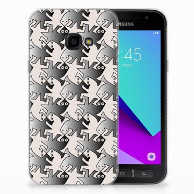 Samsung Galaxy Xcover 4 | Xcover 4s | TPU Hoesje | Salamander Grey
