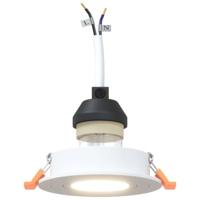 VidaXL Spotje 12 pcs wit 9 x 9 x 2 cm aluminium - thumbnail