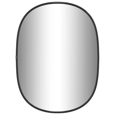 VidaXL Wandspiegel 40x30 cm zwart