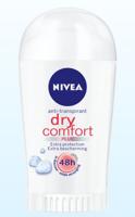 Nivea Nivea Deodorant Dry Comfort Stick Female (40ml) - thumbnail