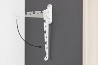 Metafranc Kledingstang 290Mm Wit W - WU0250037 - thumbnail