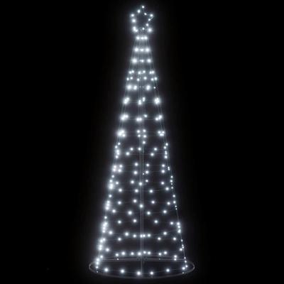 VidaXL Led-kerstboom 200 leds koud wit 182 cm