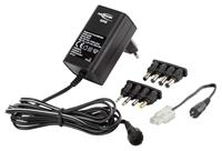 Ansmann ACS 48-batterijpakket - batterijlader voor 4-8-cel NiMH-batterijen RC-oplader met 8 aansluitingen en Tamiya-adapter voor het opladen van modelbatterijen, batterijen, zwart - thumbnail