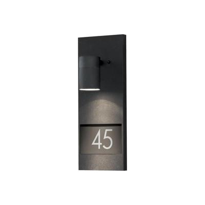 Konstsmide Modena 7655-750 Huisnummerlamp Halogeen GU10 35 W Zwart