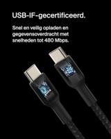 Belkin BOOSTCHARGE gevlochten USB-C kabel - thumbnail