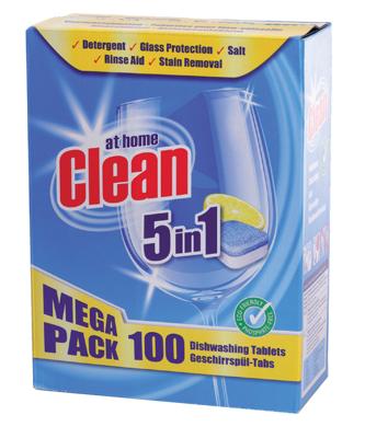 At Home Clean vaatwastabletten 100pcs