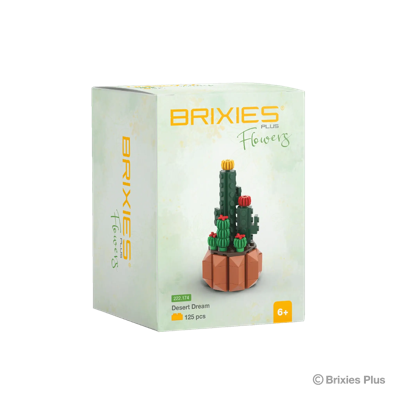 Oku Brixies plus flower desert dream bouwsteentjes