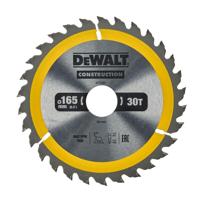 DeWALT Cirkelzaagblad voor Hout | Construction | Ø 165mm Asgat 30mm 30T - DT1937-QZ - thumbnail