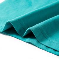 Kindershirt met korte mouwen 104 donkermintkleurig - thumbnail