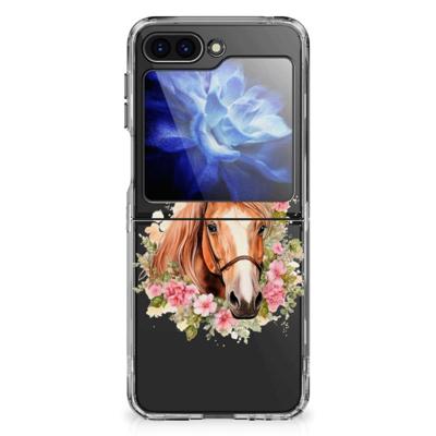 TPU Hoesje voor Samsung Galaxy Z Flip 6 Paard TPU Hoesje voor Samsung Galaxy Z Flip 6 Paard