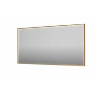 Spiegel INK SP19 160x4x80 cm incl. direct LED-Verlichting Rondom en Spiegelverwarming Mat Goud - thumbnail